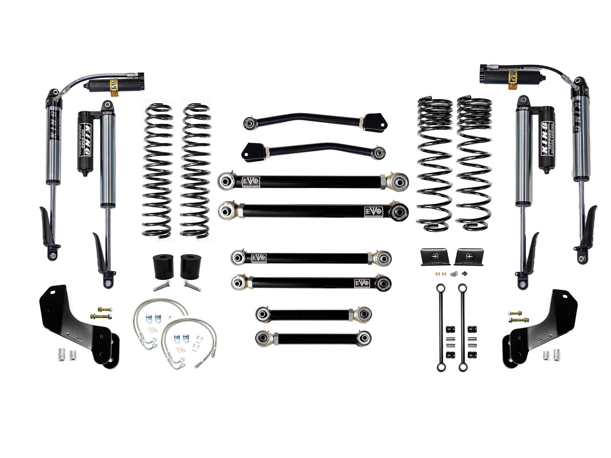 EVO Manufacturing 2.5" Lift Kit Enforcer 20-23 Jeep Gladiator JT