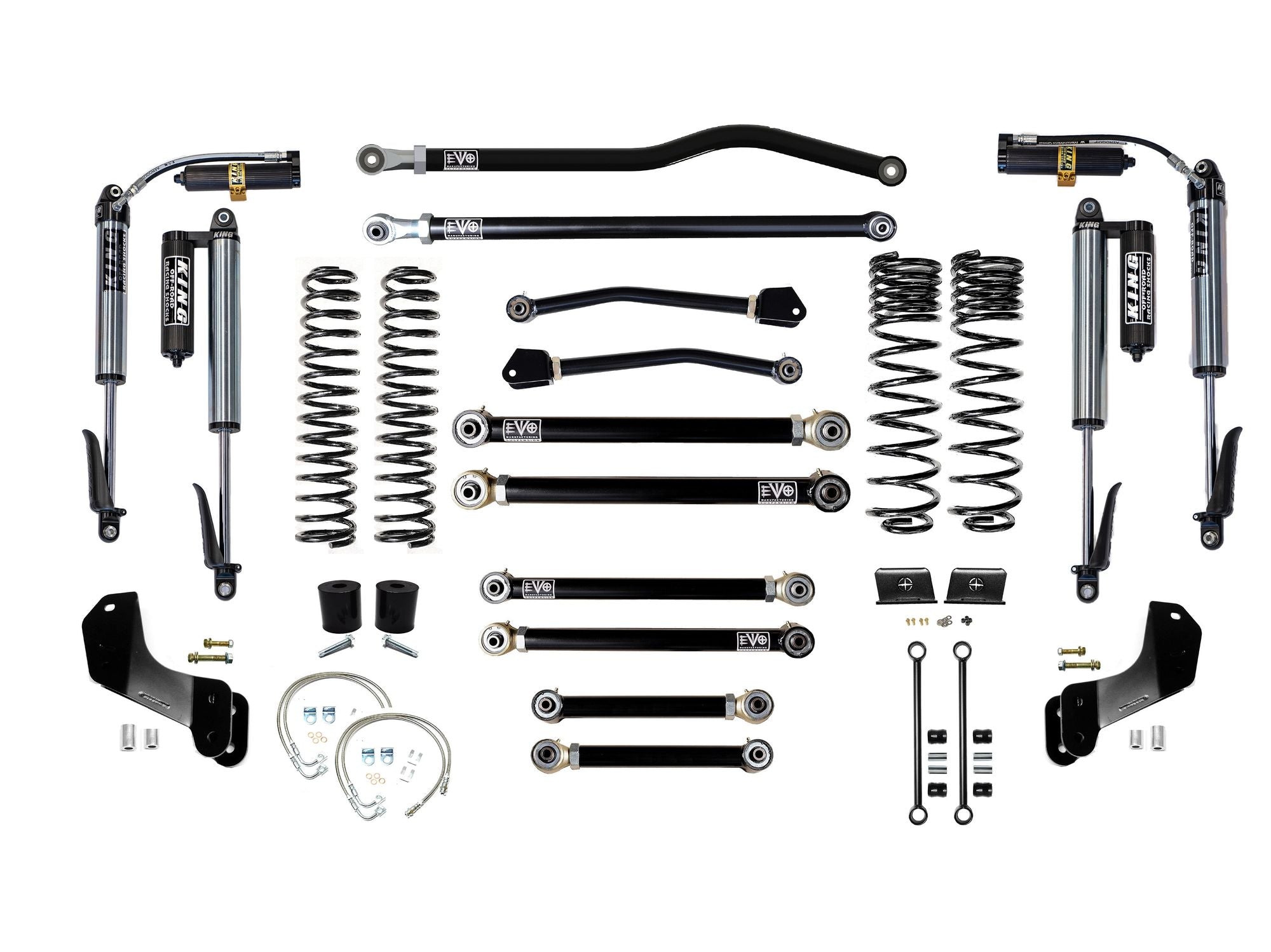 EVO Manufacturing 2.5" Lift Kit Enforcer 20-23 Jeep Gladiator JT