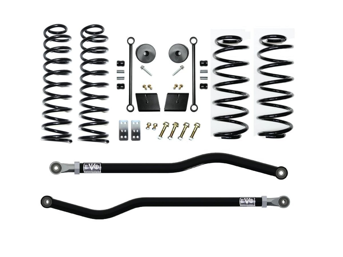 EVO Manufacturing 2.5" Lift Kit 20-23 Jeep Wrangler JL