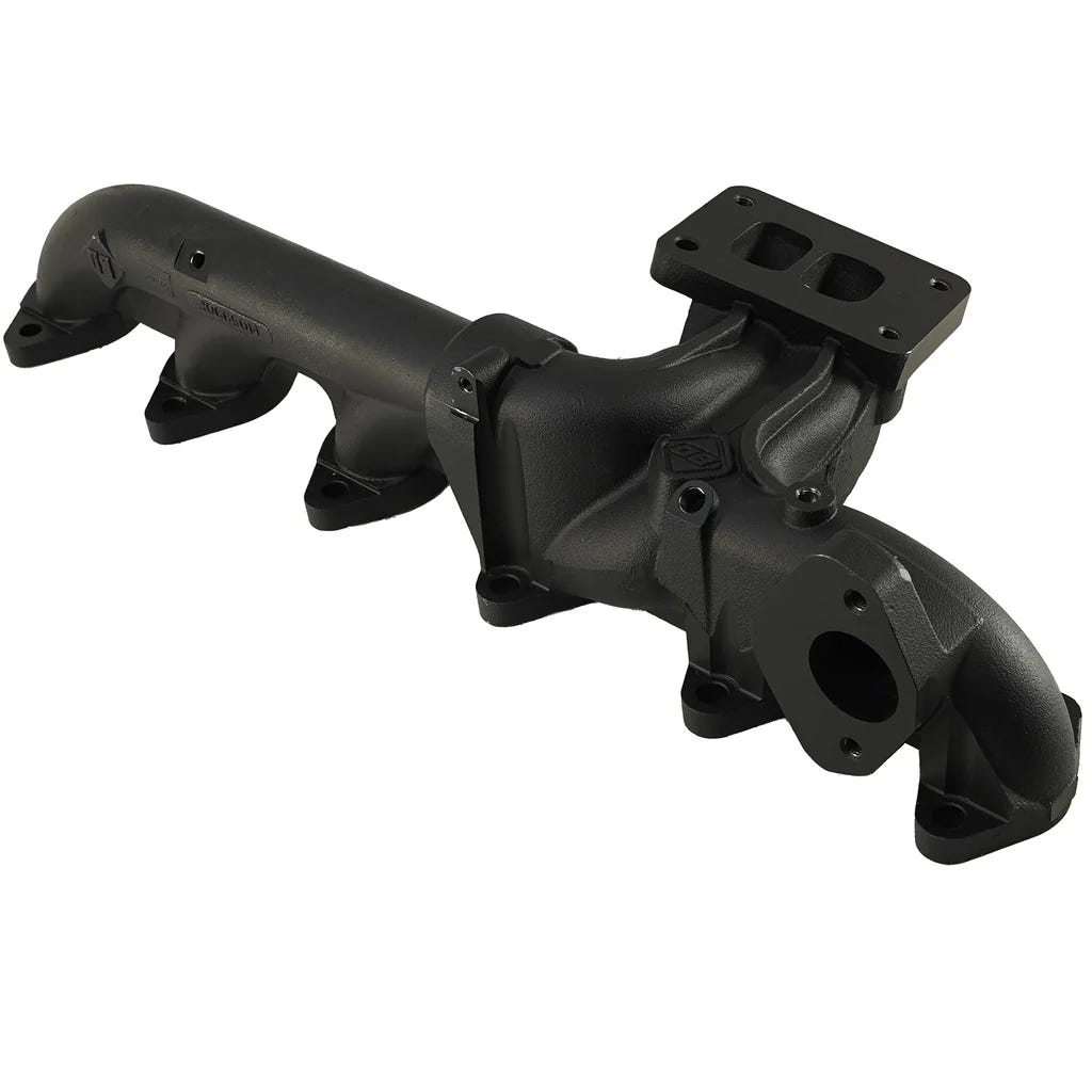 BD Power 2-Piece Exhaust Manifold for 19-24 Ram 6.7L Cummins Cab &amp; Chassis 3500 and 4500 and 5500