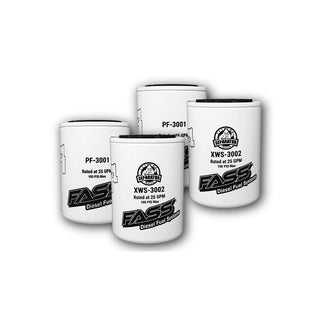 FASS Fuel Systems Titanium and Signature Series Water Separator & Fuel Filter Pack