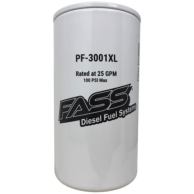 FASS Fuel Systems Titanium and Signature Series XL Water Separator &amp; Fuel Filter Pack