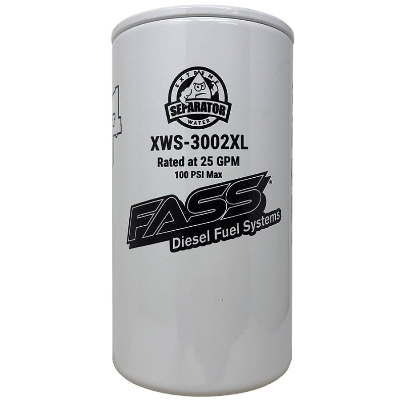 FASS Fuel Systems Titanium and Signature Series XL Water Separator &amp; Fuel Filter Pack