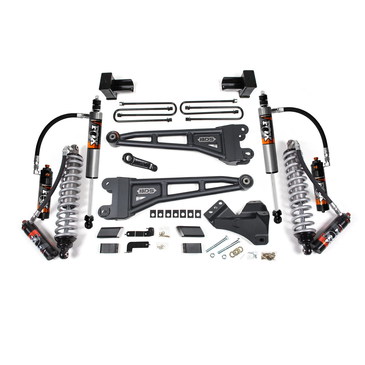 BDS Suspension 4" Radius Arms Lift Kit Coilover Conversion 23-26 Ford F-450 Superduty 4WD