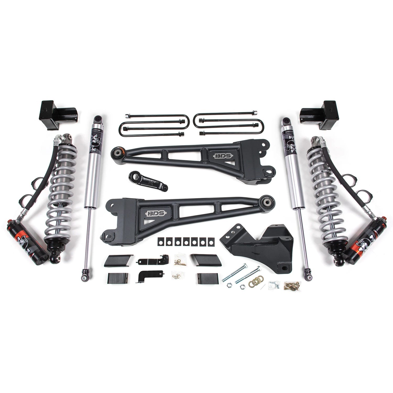 BDS Suspension 4" Radius Arms Lift Kit Coilover Conversion 23-26 Ford F-450 Superduty 4WD