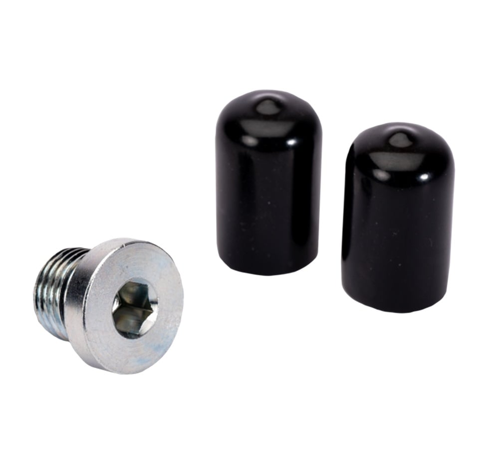 Fleece Performance Transmission Heat Exchanger Coolant Bypass Plug Kit for 03-07 Dodge 5.9L Cummins