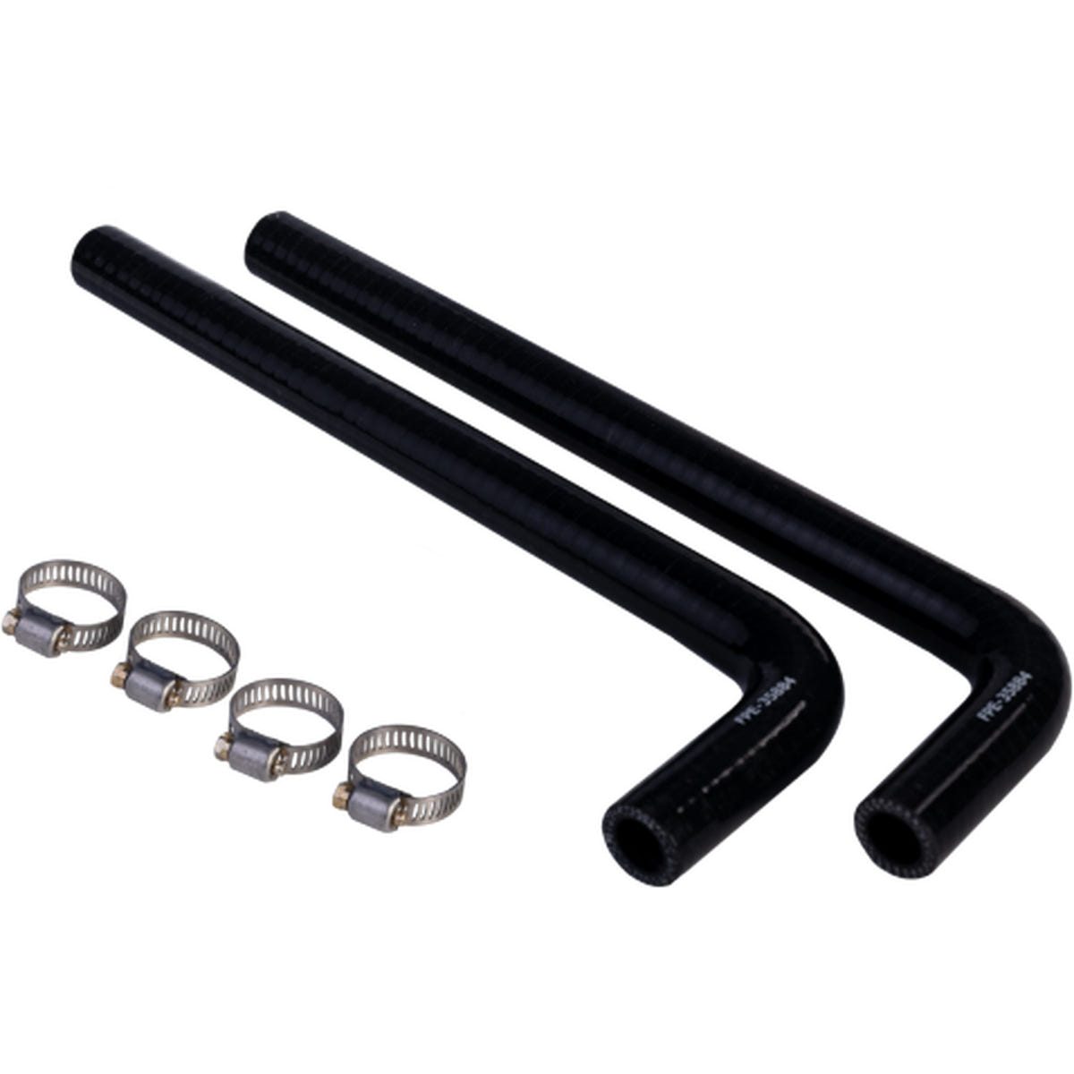 Fleece Performance Feed &amp; Return Silicone Heater Hose Kit 98.5-02 Dodge 5.9L Cummins