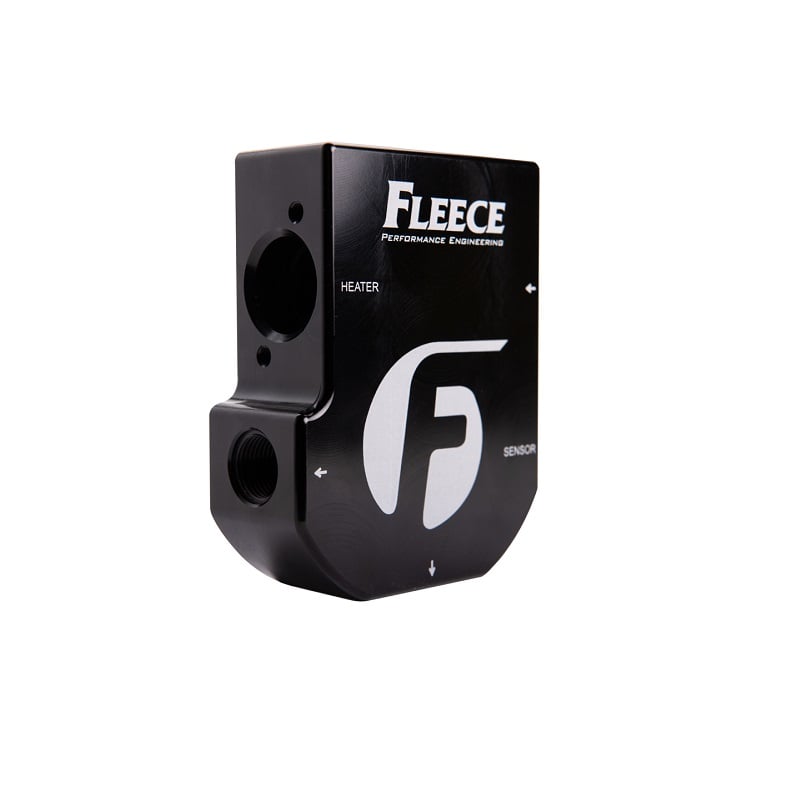 Fleece Performance Auxiliary Heated Fuel Filter And Line Kit for 03-18 Ram 5.9L and 6.7L Cummins