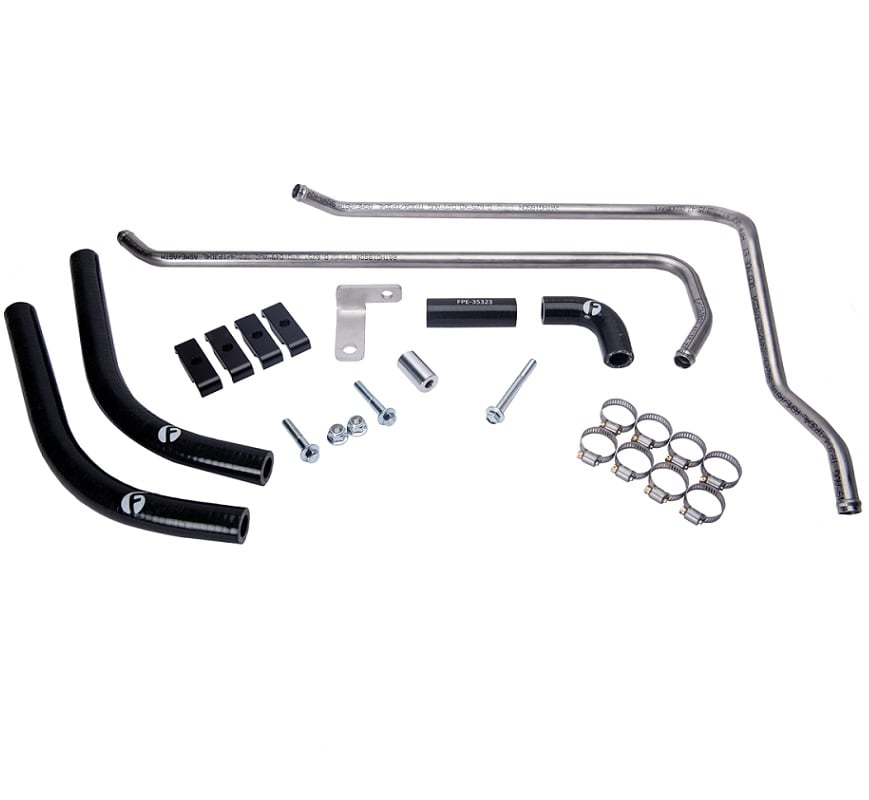 Fleece Replacement Heater Core Line Kit for 89-98 Ram 5.9L Cummins 12 Valve