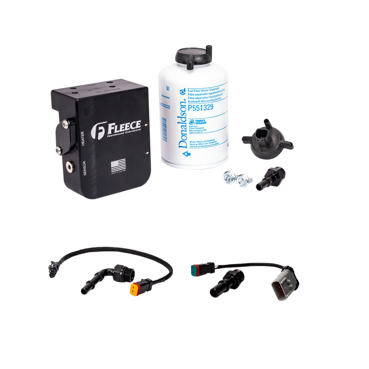 Fleece Performance Under Bed Fuel Filter Assembly 13-24 Ram 6.7L Cummins
