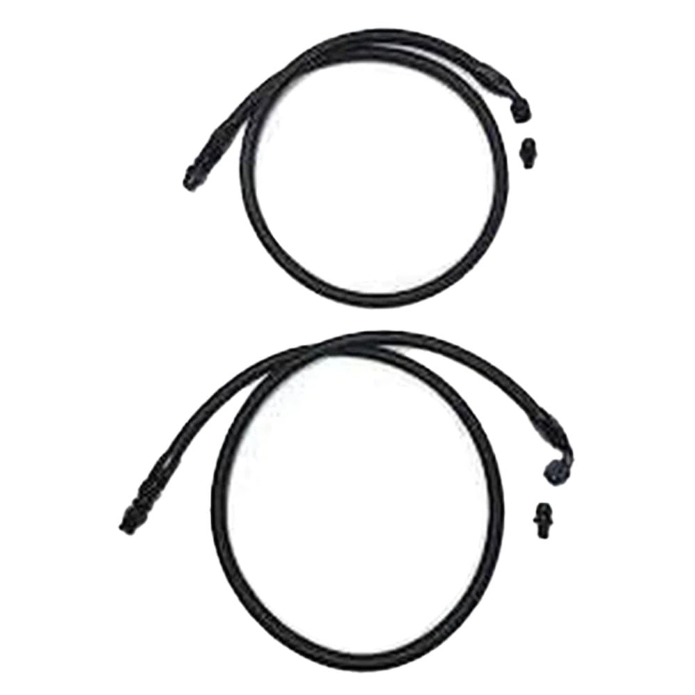 Full Send Diesel Black Braided Replacement Transmission Line Kit for 10-12 Dodge 6.7L Cummins