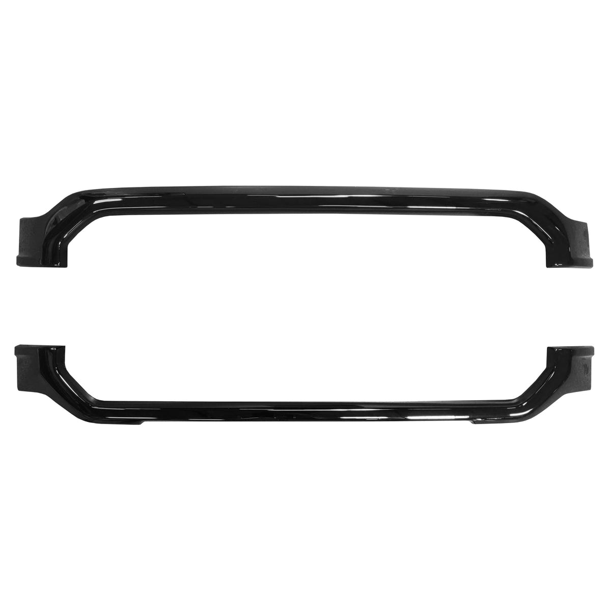 ChromeStoppers Upper and Lower Grille Overlays Shellz 21-23 Ford F-150 STX/XLT