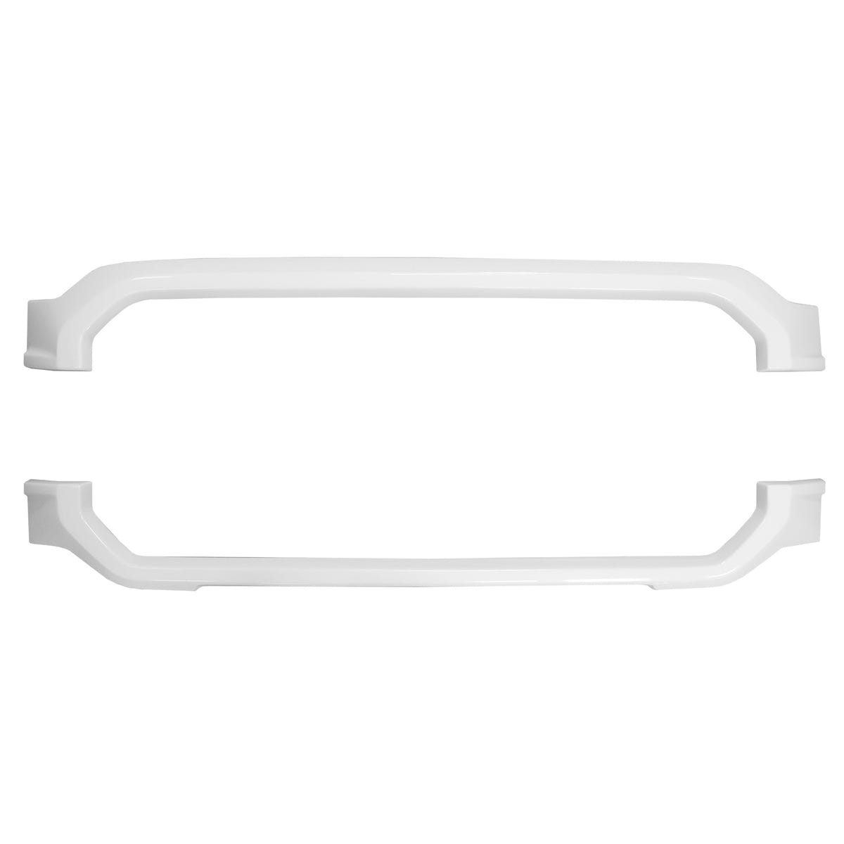 ChromeStoppers Upper and Lower Grille Overlays Shellz 21-23 Ford F-150 STX/XLT