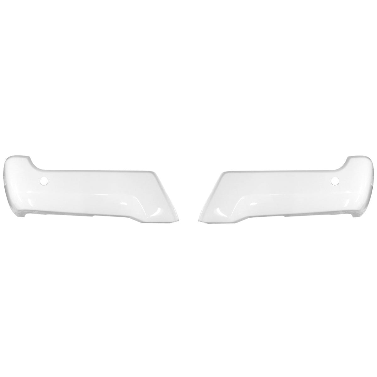 Shellz Chrome Delete Rear Bumper Covers 17-22 Ford F250/F350