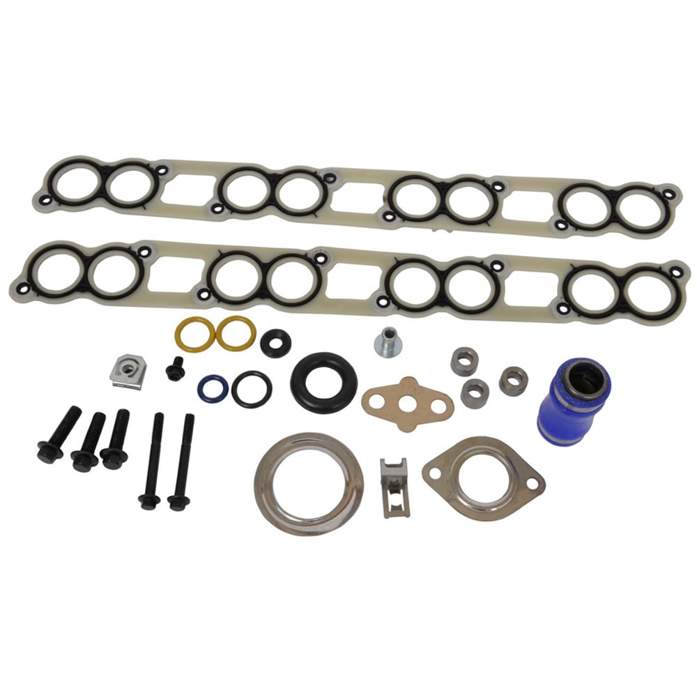 Grizzly EGR Cooler &amp; Intake Gasket Kit With Hose for 03-07 Ford 6.0L Powerstroke