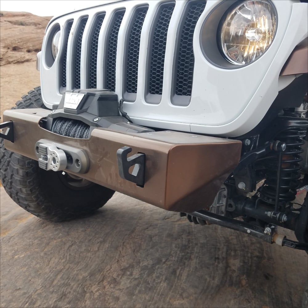 Nemesis Industries Helix Stubby Front Bumper for 20-23 Jeep Wrangler JL and Gladiator JT