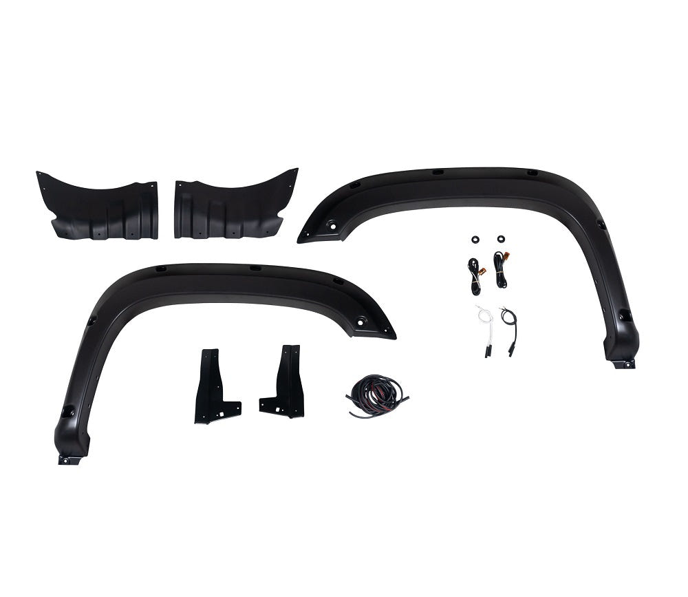 AEV Highmark Front Fender Flare Kit for 17-22 Chevrolet Colorado ZR2 and ZR2 Bison Crew Cab