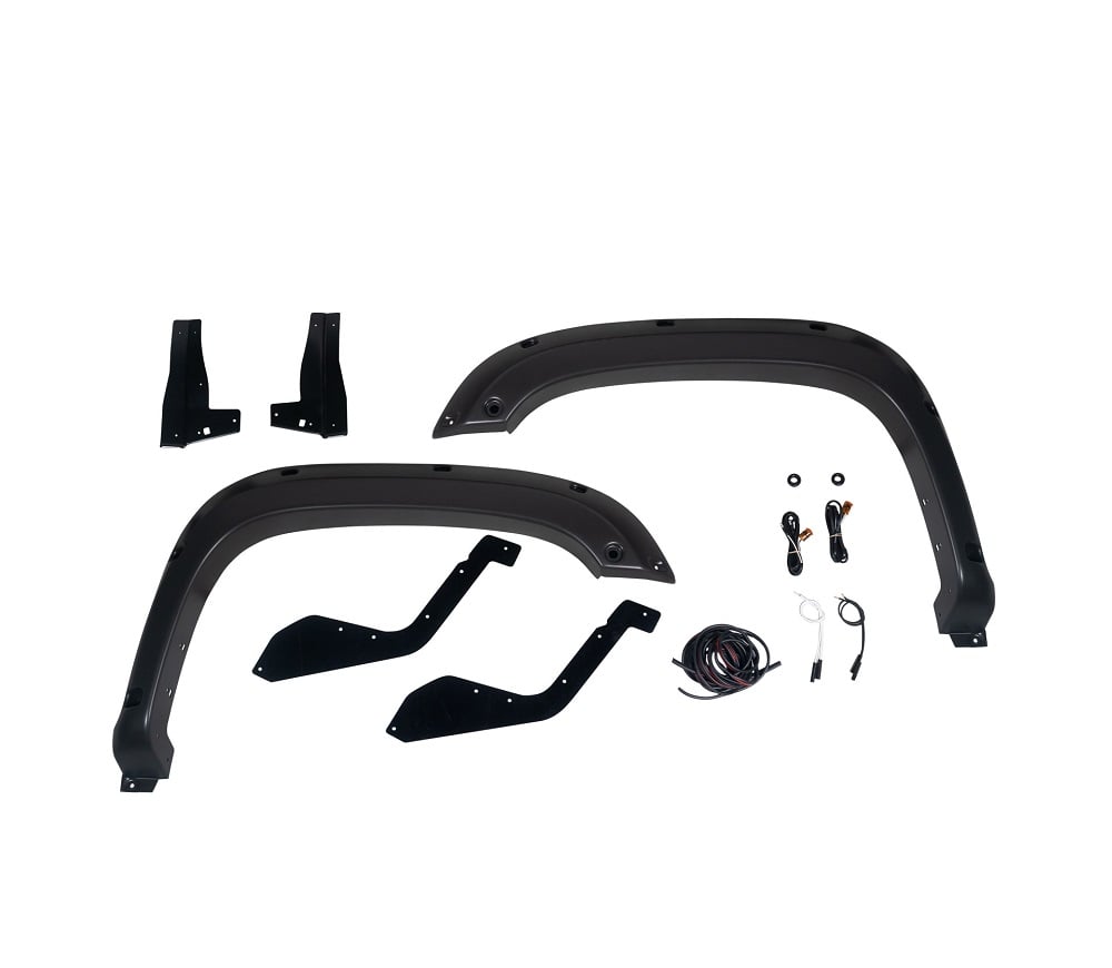 AEV Highmark Front Fender Flare Kit for 17-22 Chevrolet Colorado ZR2 and ZR2 Bison Crew Cab