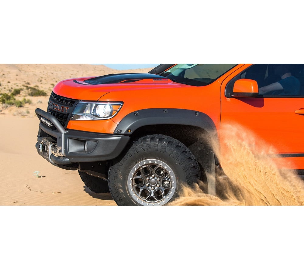 AEV Highmark Front Fender Flare Kit for 17-22 Chevrolet Colorado ZR2 and ZR2 Bison Crew Cab