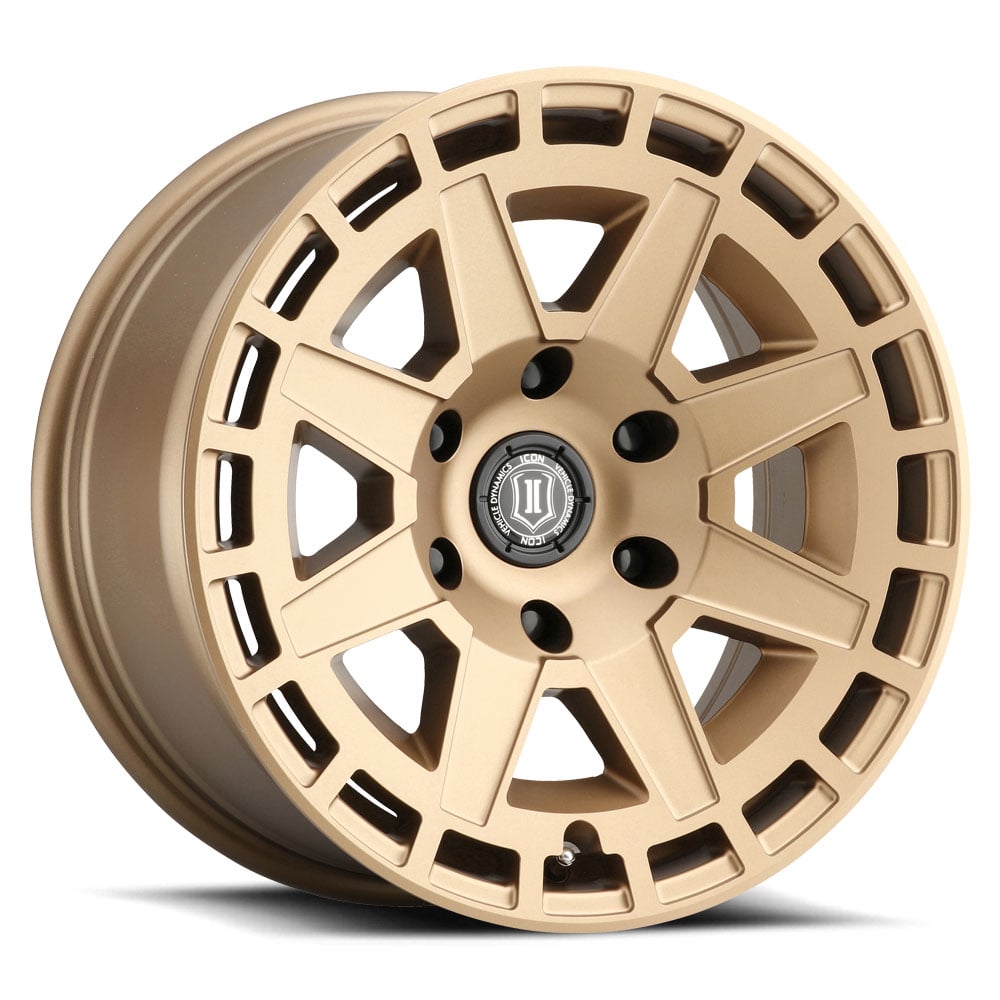 ICON Compass Wheels Satin Brass