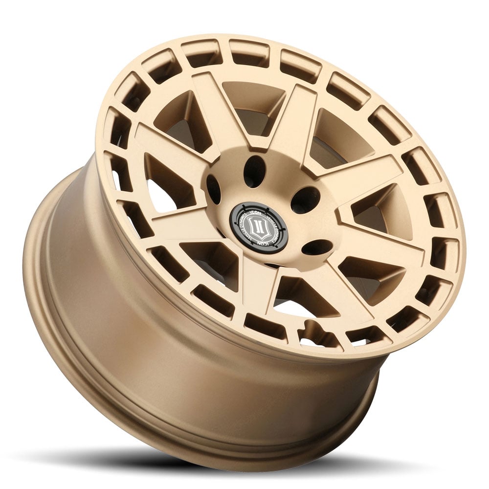 ICON Compass Wheels Satin Brass