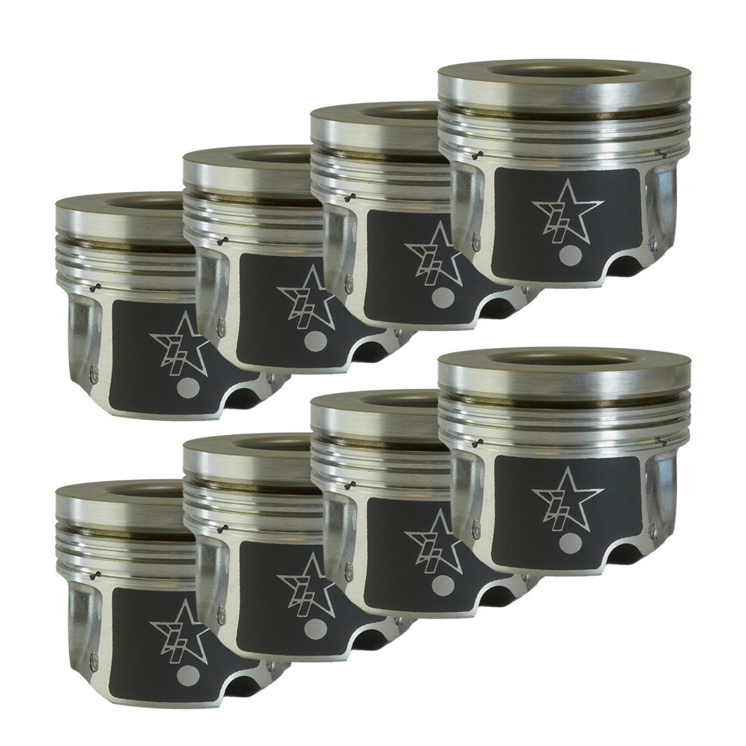 Industrial Injection X Series piston Kits 01-16 GM 6.6L Duramax LB7/LLY/LBZ/LMM/LML