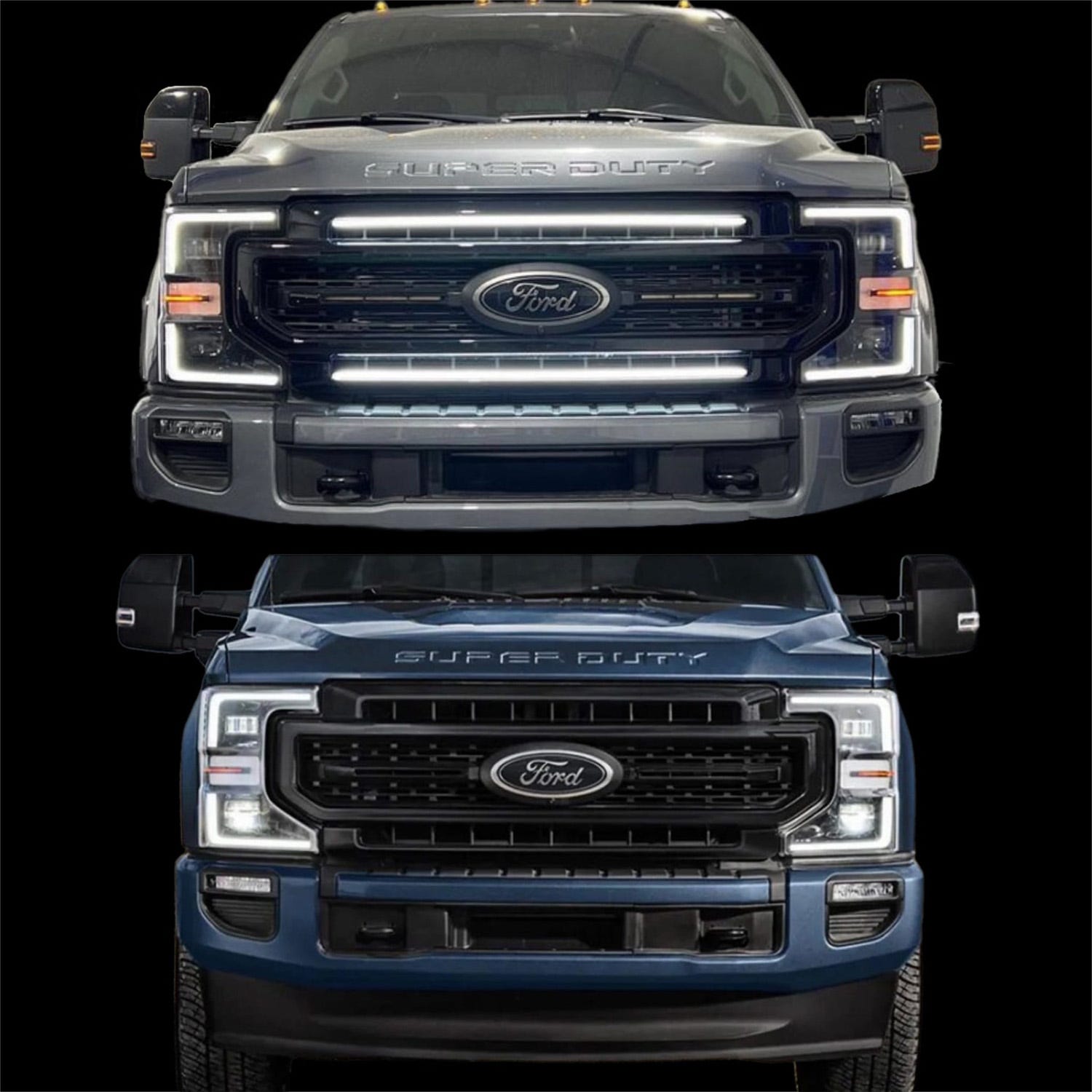 Sick Diesel LED Grille Light Kit 20-22 Ford F-250/F-350