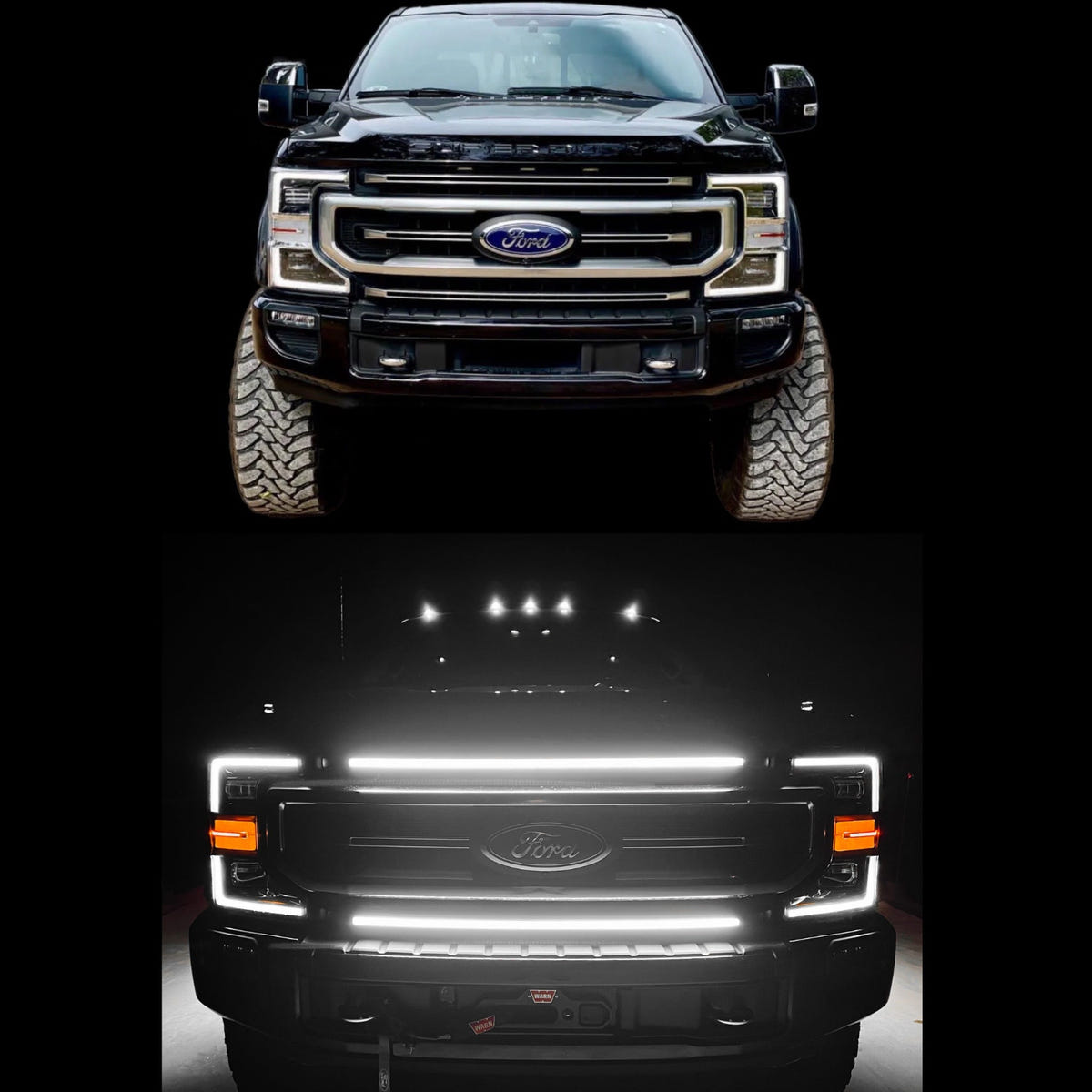 Sick Diesel LED Grille Light Kit 21-22 Ford F-250/F-350