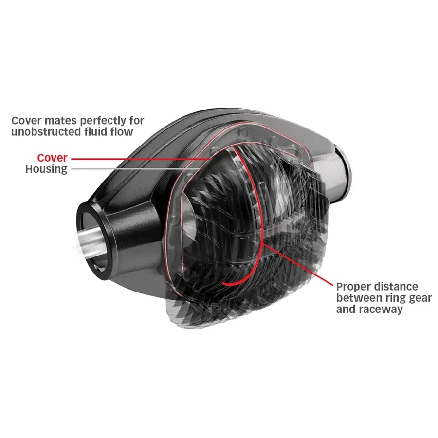 Banks Ram-Air Rear Differential Cover Dana M275 for 14-bolt for 17-24 Ford F-250 and F-350