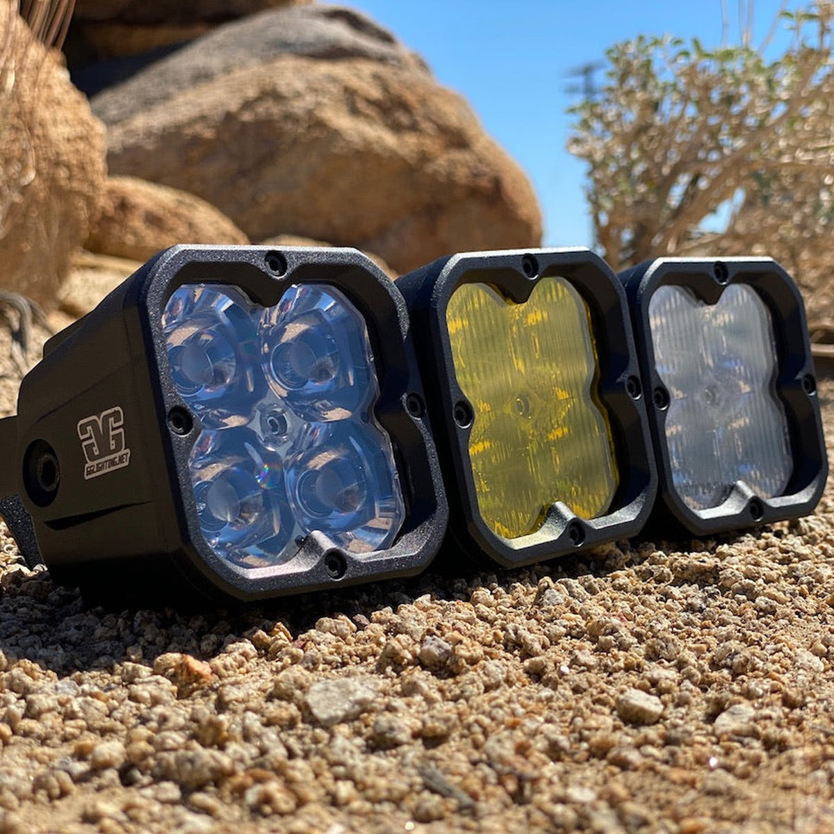 GG Lighting Race Pod Bundle With Wiring Harness