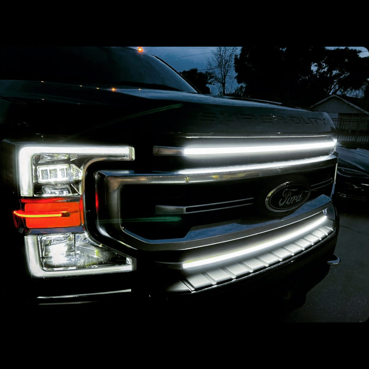 Sick Diesel LED Grille Light Kit 2020 Ford F-250/F-350