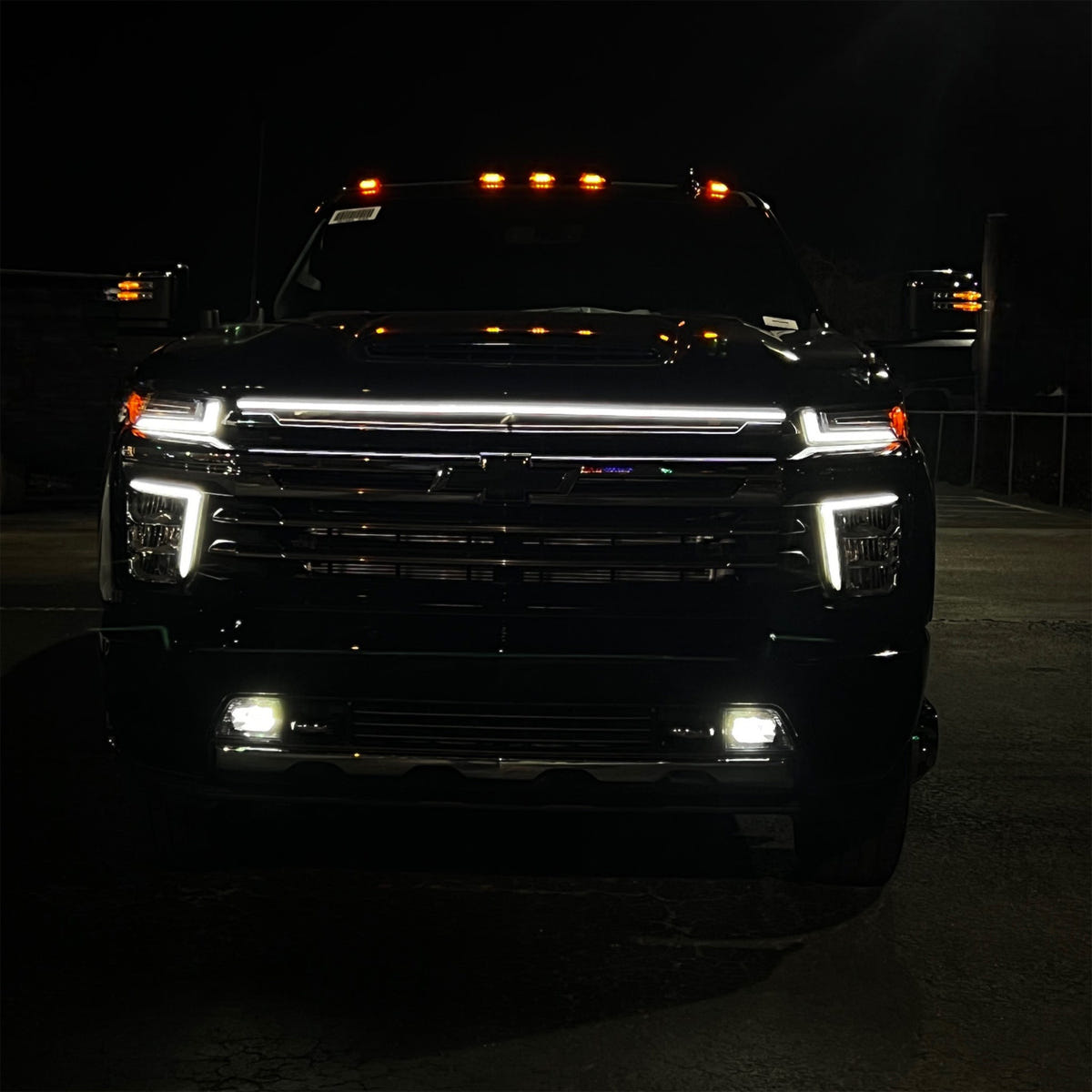 Sick Diesel LED Power Grille Bar 21-23 Chevy Silverado 2500/3500 LT