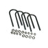 RealTruck SuperLift U-Bolt 4 Pack (5/8 x 3-1/4 x 17") With Hardware
