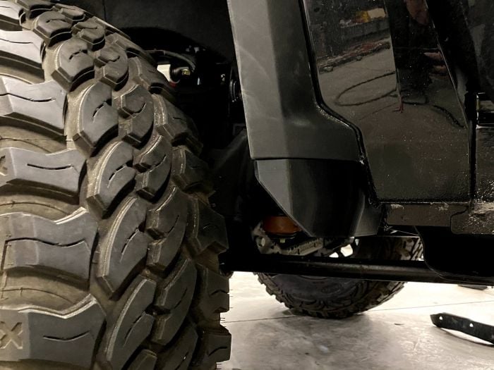 Kelderman Front Fender Flare Caps for 20-24 Chevrolet and GMC 2500HD and 3500
