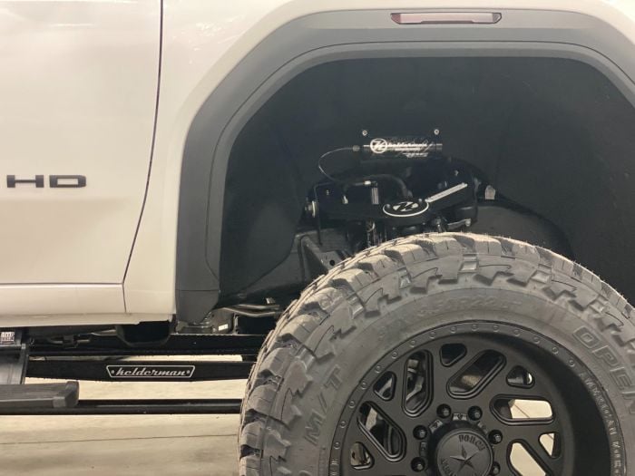 Kelderman Front Fender Flare Caps for 20-24 Chevrolet and GMC 2500HD and 3500