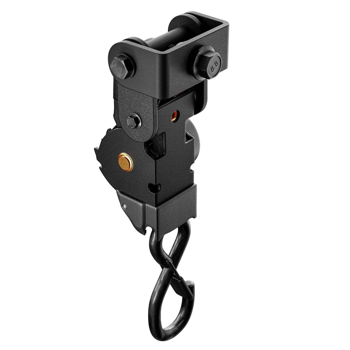 Integral Truck Swivel Straps universal tie-down system for securing cargo in truck beds, trailers, and rail systems