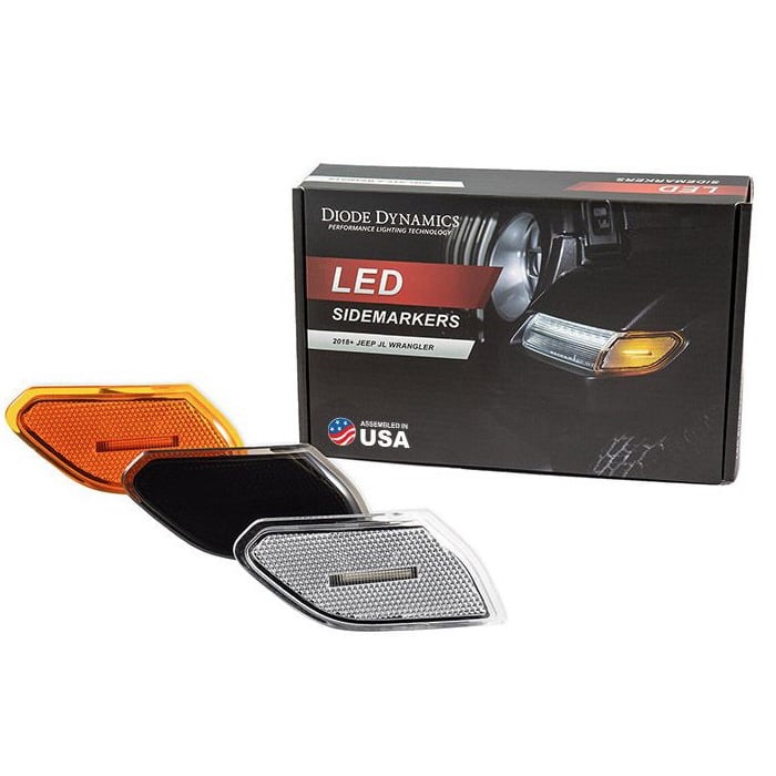 Diode Dynamics LED Sidemarkers for 20-23 Jeep Gladiator JT