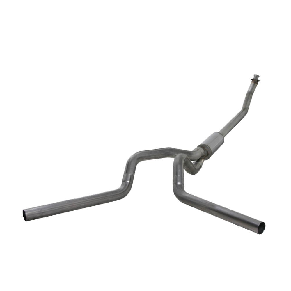 Diamond Eye 4" Stainless Steel Turbo Back Dual Outlet Exhaust for 98.5-02 Dodge 5.9L Cummins K4214S