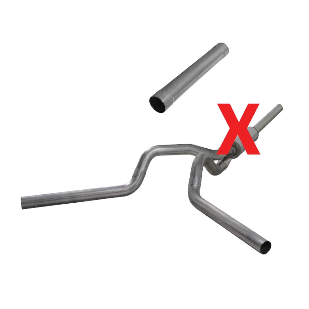 Diamond Eye 4" Stainless Steel Cat Back Dual Outlet Exhaust for 04.5-07 Dodge 5.9L Cummins K4236S