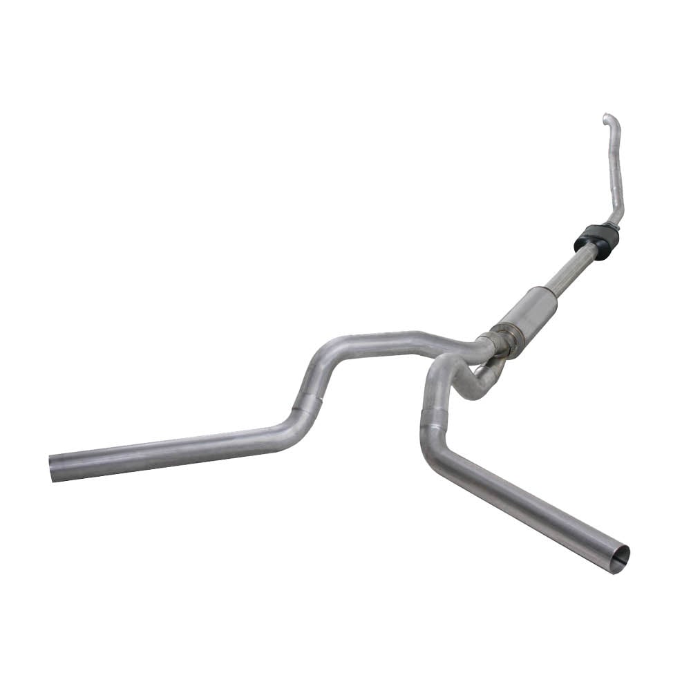 Diamond Eye 4" Turbo Back Dual Outlet Exhaust with Stock Cat for 94-97 Ford 7.3L Powerstroke