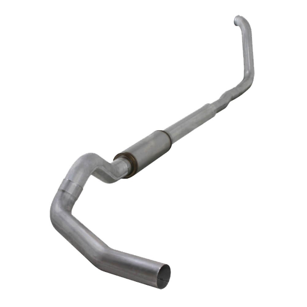 Diamond Eye 5" Aluminized Turbo Back Single Outlet Exhaust for 00-03 7.3L Ford Powerstroke
