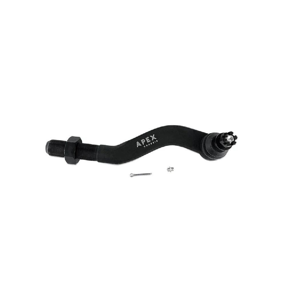 Apex Chassis KIT122 Black Aluminum Tie Rod Dana 30 for 18-23 Jeep Wrangler JL JT