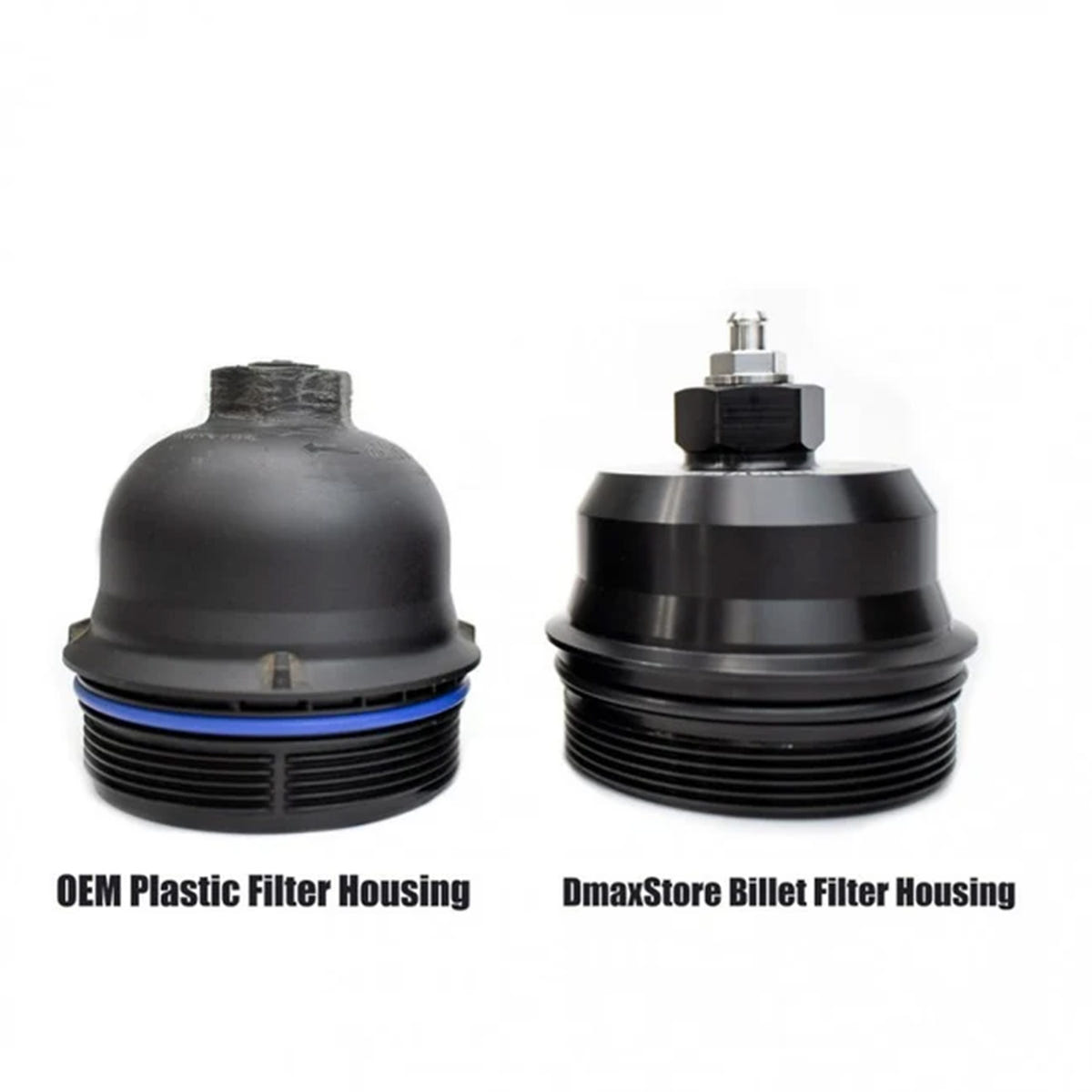 DmaxStore Billet Fuel Filter Housing 17-26 GM 6.6L Duramax L5P