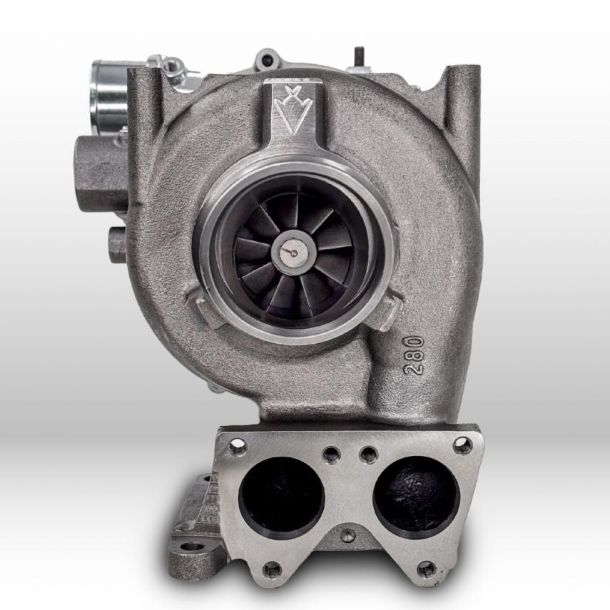 Calibrated Power Stealth Mach 1 64mm VVT Bolt-In Turbo for 11-16 GM 6.6L Duramax LML
