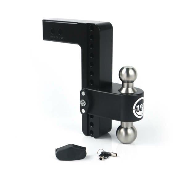 Weigh Safe Black Cerakote 180 Drop Hitch | Designed for use with 2.5" Receiver Hitch