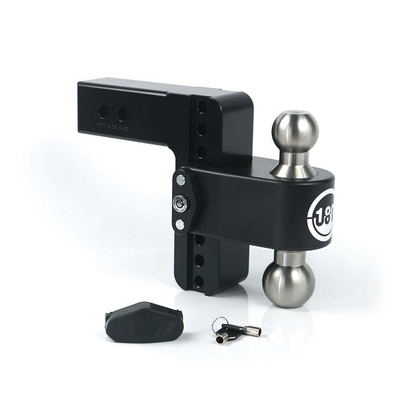 Weigh Safe Black Cerakote 180 Drop Hitch | Designed for use with 2.5" Receiver Hitch