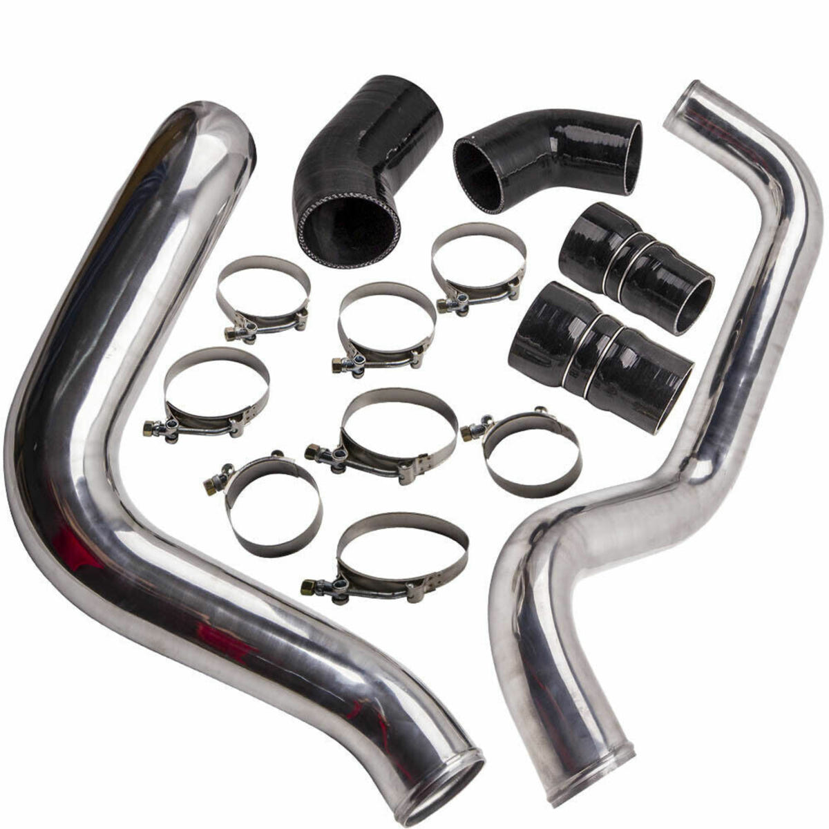 Mammoth Performance 3" Intercooler Pipe and Silicone Boot Kit for 02-04 GM 6.6L Duramax LB7