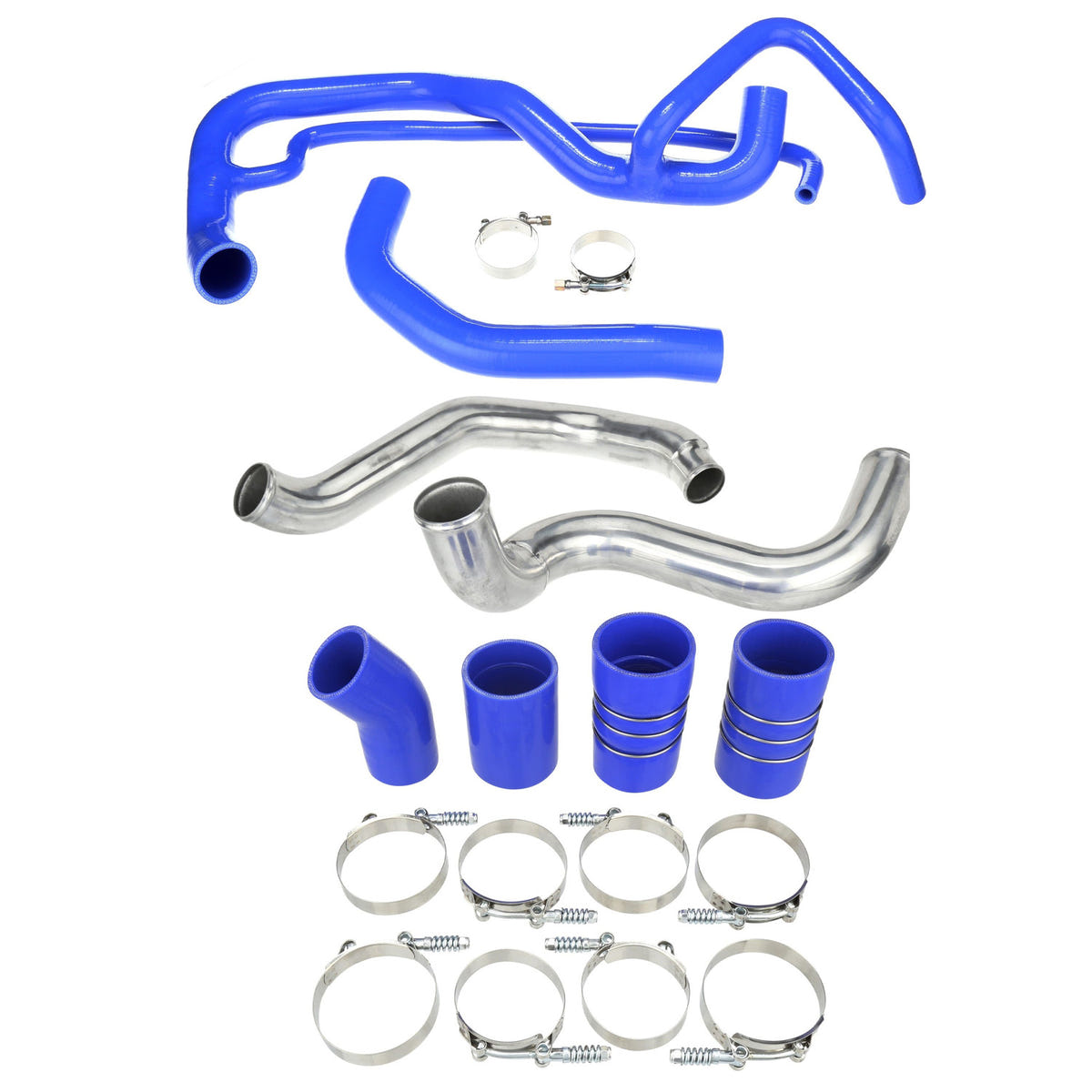 Mammoth Performance Intercooler Boot and Coolant Hose Kit 02-04 GM 6.6L Duramax
