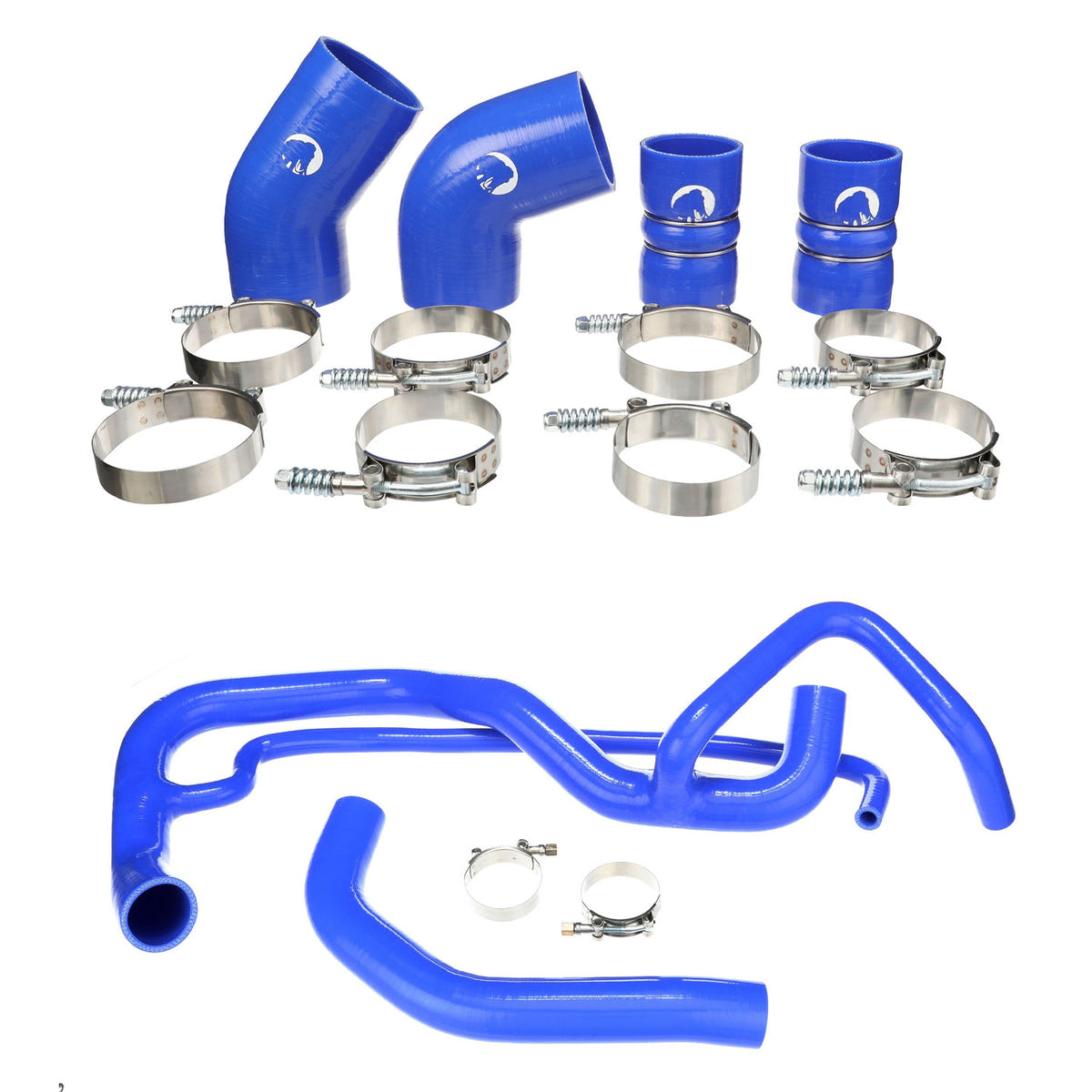Silicone Intercooler Boot and Radiator Coolant Hose Kit For 04.5-05 Duramax 6.6 LLY