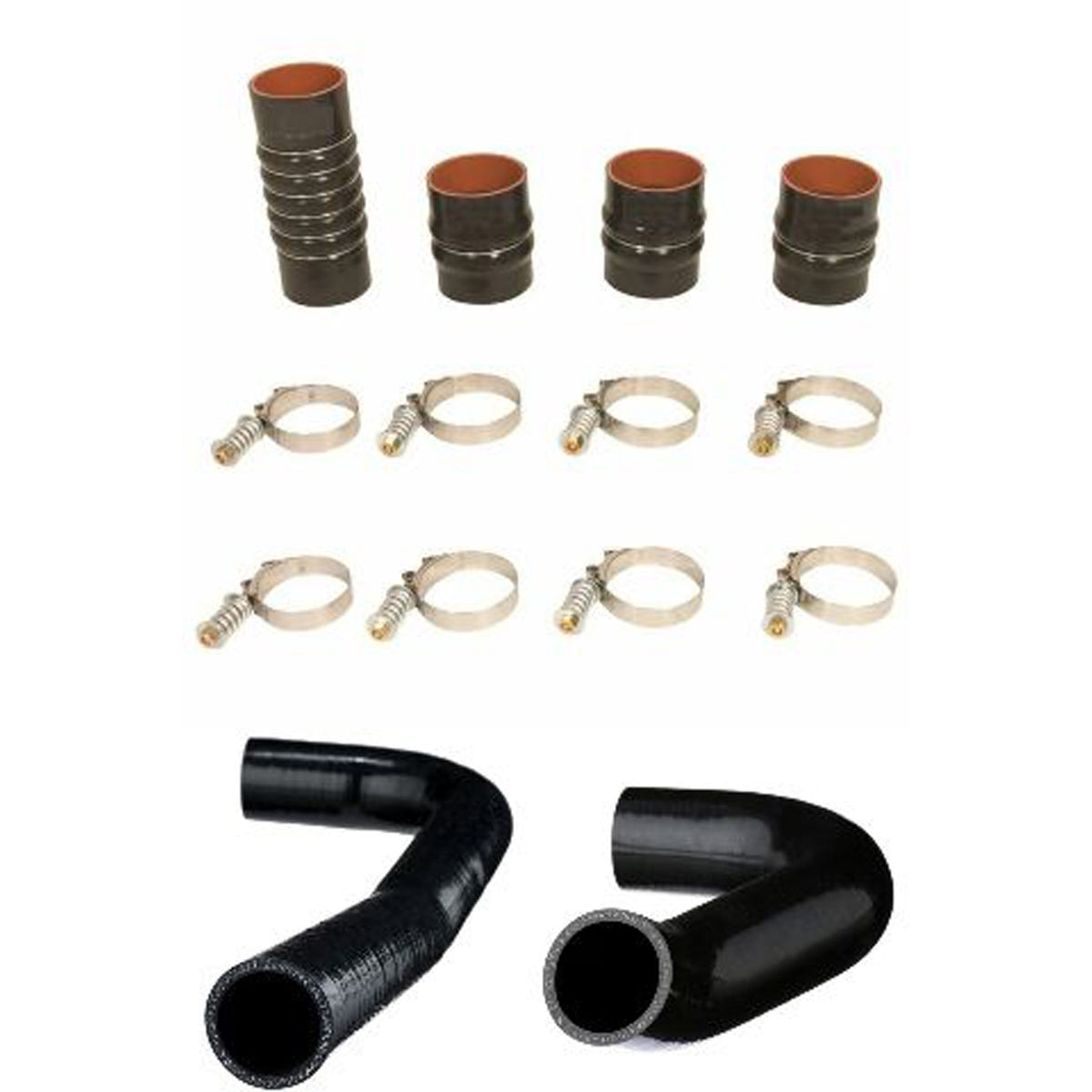 Mammoth Performance Radiator Hose and Intercooler Boot Kit 03-07 Ram 5.9L Cummins
